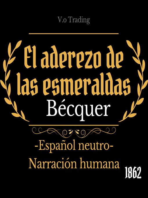Title details for El aderezo de las esmeraldas by Gustavo Adolfo Bécquer - Available